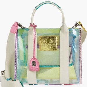 Kurt Geiger London Mini Southbank Vinyl Clear Tote